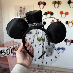 NWT Disney Jack Skellington Top Hat Ears